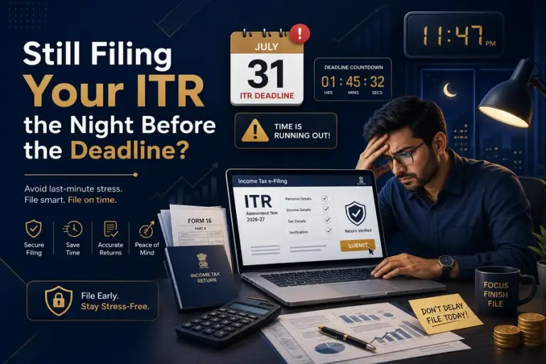 Still Filing Your ITR the Night before the Deadline? Here's a Better Way