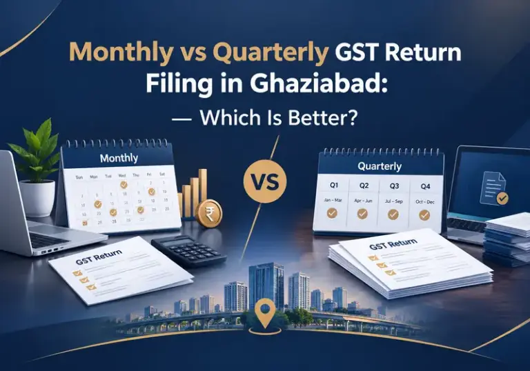 Monthly vs Quarterly GST Return Filing in Ghaziabad: Which Is Better?